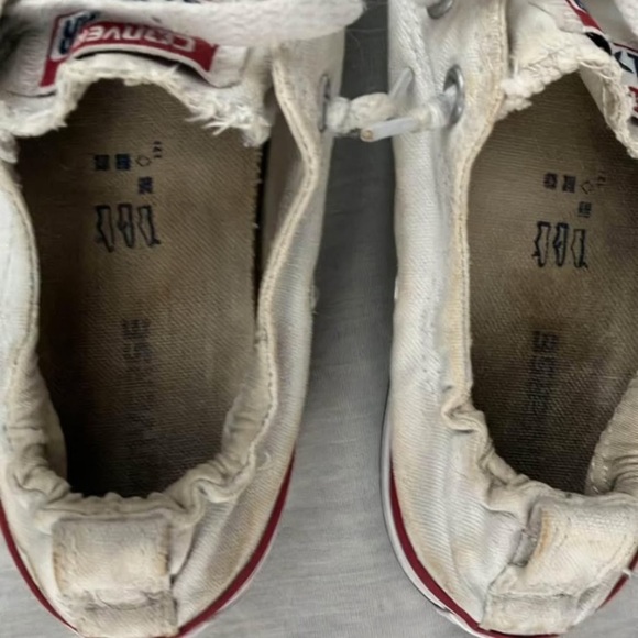 Converse all star youth size 3 (big boys / girls ) Chuck Taylor slip shoe - Picture 6 of 16